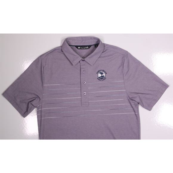 Travis Mathew Pebble Beach Golf Links Performance Polo Shirt Men's Small - Picture 4 of 9